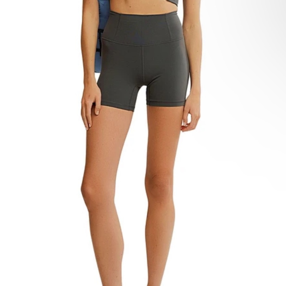 Free people x hatch pregnancy Women's High-Waisted Blue slate Shorts